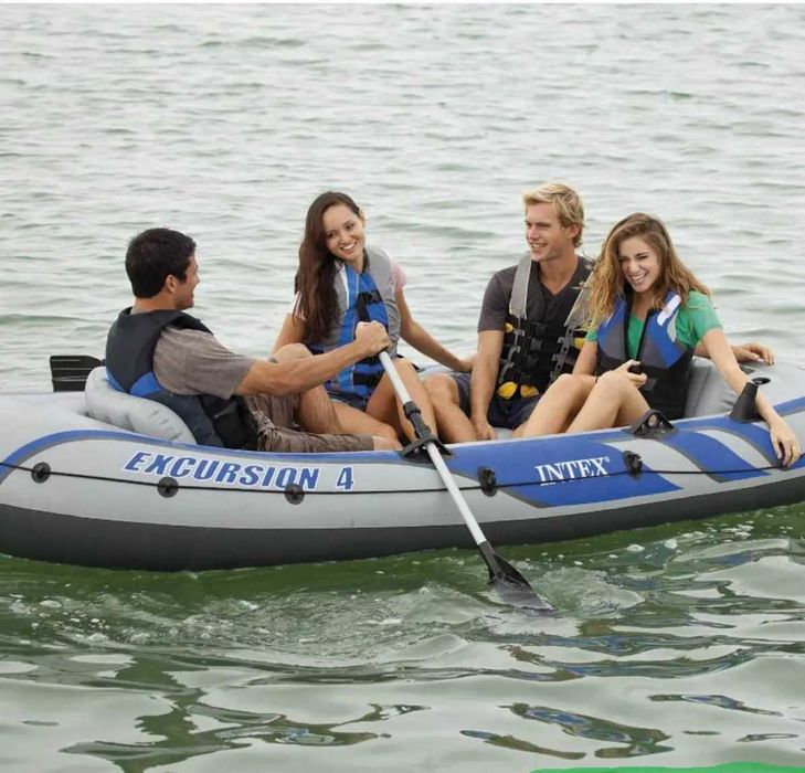 Надувний човен Excursion 4 Set Intex 315х165х43 см