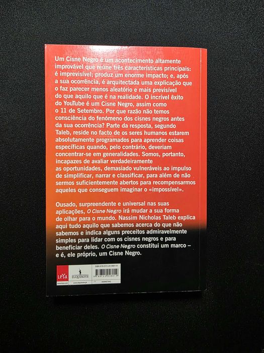 O Cisne Negro - Nassim Nicholas Taleb