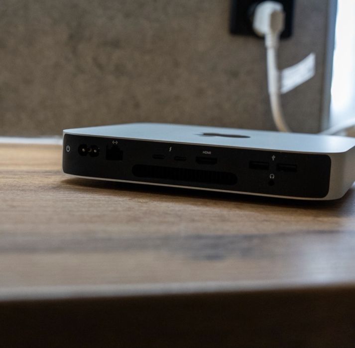 Apple Mac Mini M2 8GB RAM 512GB SSD | Jak nowy + podstawka wydruk 3D