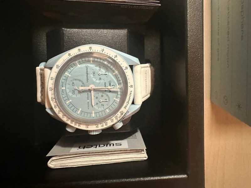 Omega x Swatch Uran Bioceramic Solarny: Wodoodporny i Kosmiczny