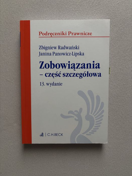 Prawo cywilne zobowiązania część szczegółowa