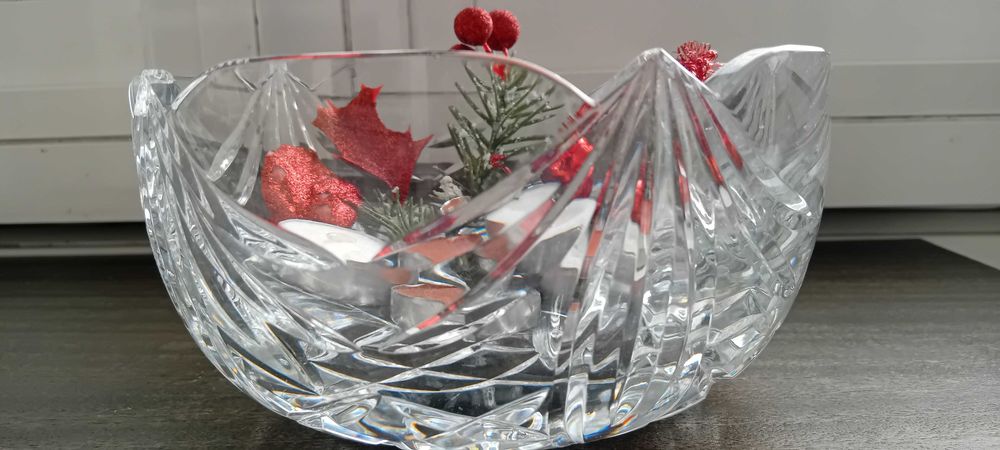 Taça Cristal Atlantis design moderno