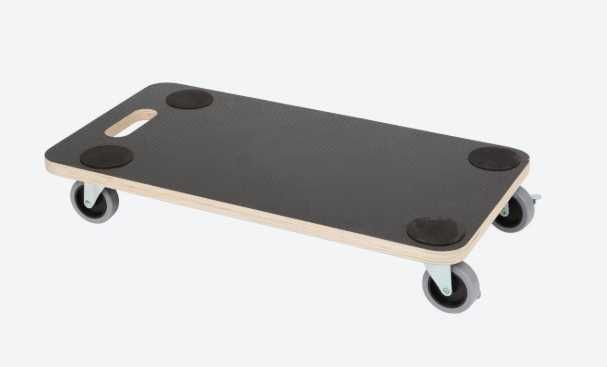 Wózek transportowy do mebli 200 kg – antypoślizgowy z hamulcem