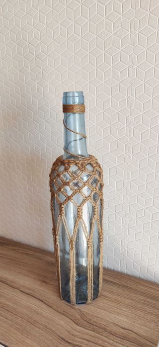 Garrafa decorativa macramé64551107756801121
