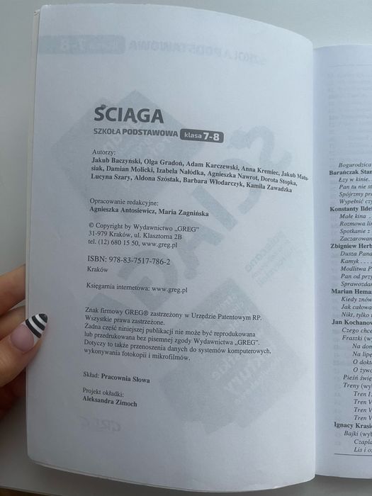 „Ściąga” opracowanie lektur
