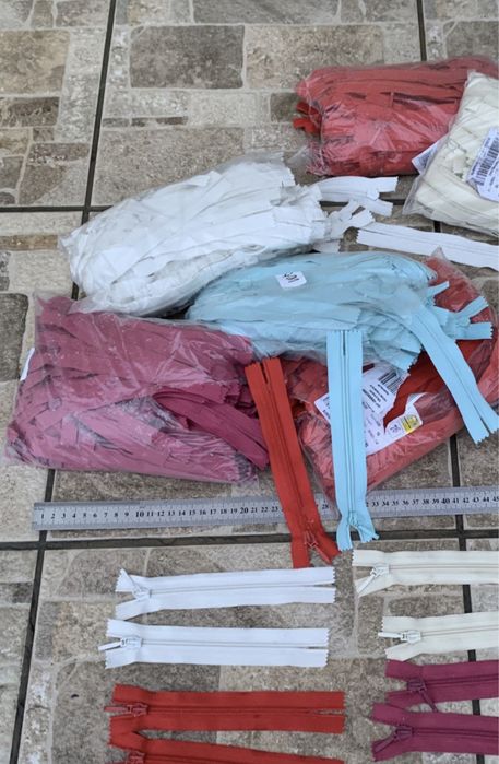 Змейки / молнии пластик 16 см - от 10 шт