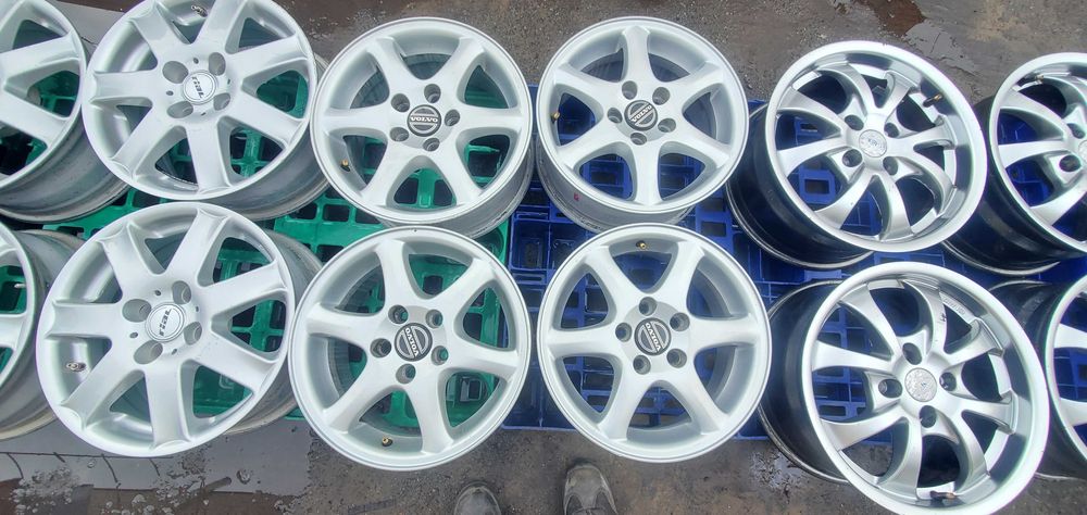 Диски 5 108 R15 Volvo 6,5J ET43 Оригінал ЦО 63.3