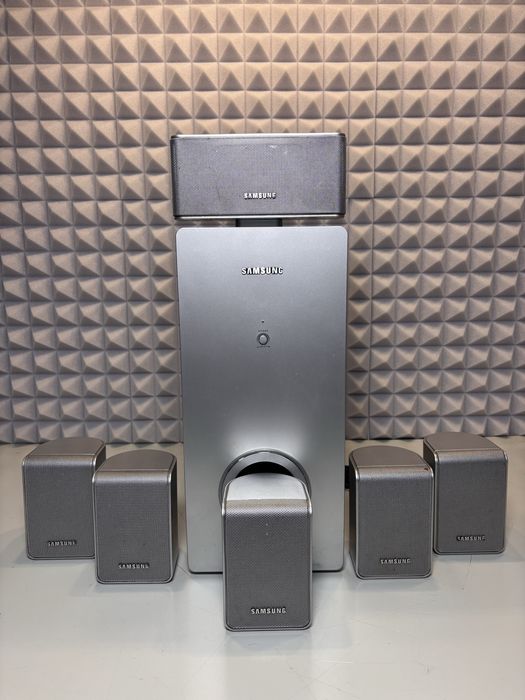 Zestaw kolumn Samsung 5.1 – PSAB700E + PSAC700E + subwoofer PSAW700E