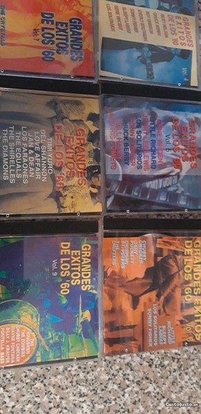 Conjunto de 10 Cds Colecção Grandes Êxitos de Los 60
Colecção Completa