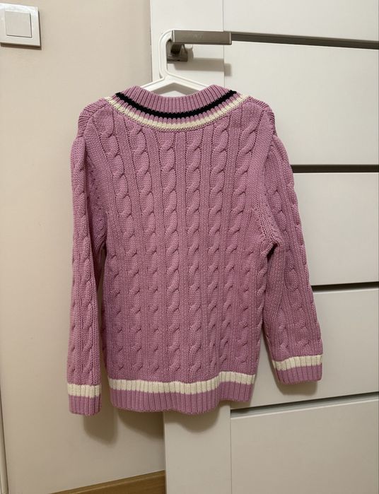 Nowy różowy sweter Lacoste S limited edition premium Vitkac
