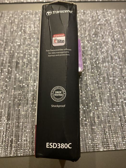 Dysk SSD 4Tb Transcend ESD380C, USB-C USB-A, szybki 2000Mb/s 5 lat gw