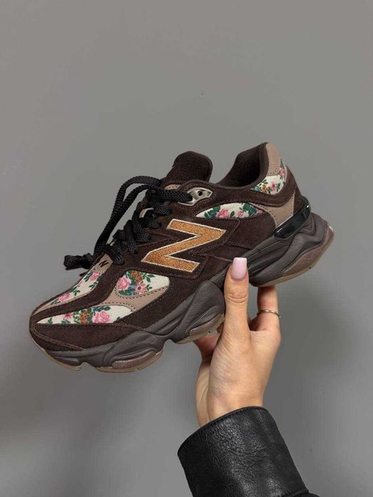 Кросівки New Balance 9060 Atmos Pink / кроси Ню Беленс 9060 коричневі