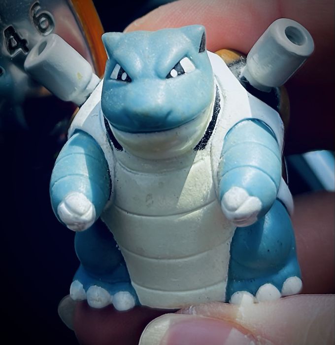 Pokemon figure nintendo 1999  Blastoise Squirtle vintage retro