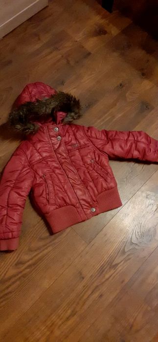 Kuŕtka zimowa Next róż. 104 kurtka różowa kurtka dla dziewczynki
