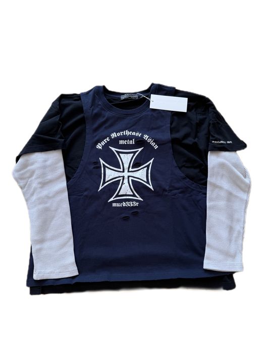 Лонгслів Grailz Project Archive Blue Murd333r