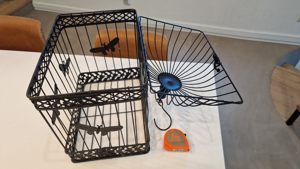 Gaiola decorativa peça grande