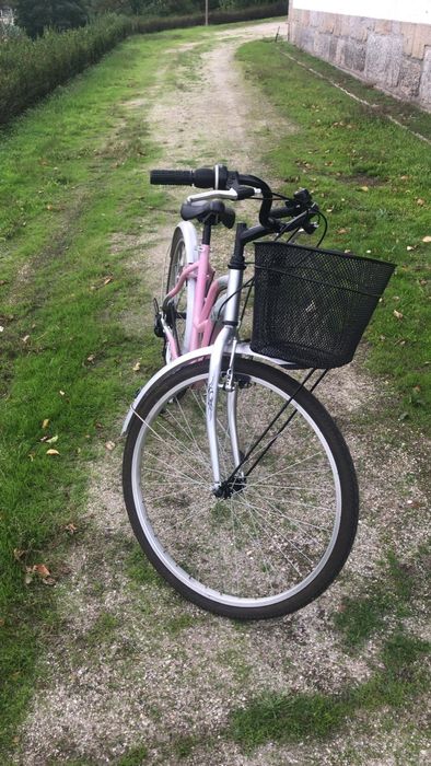 Venda bicicleta cor rosa