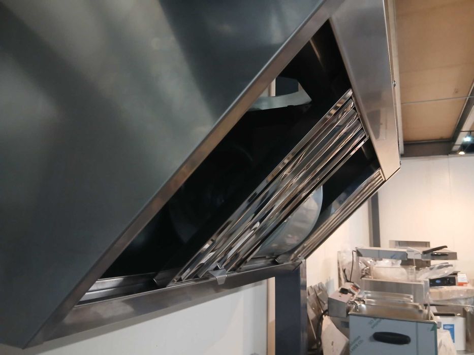 Hotte Profissional Compacta – Ideal para Restaurantes e Food-Trucks