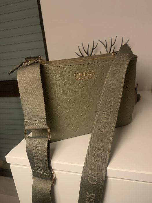 Mala Guess nova (verde tropa)