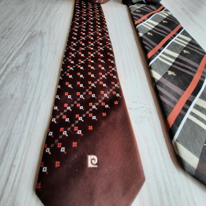 Burberry , Pierre cardin, чоловіча краватка, галстук