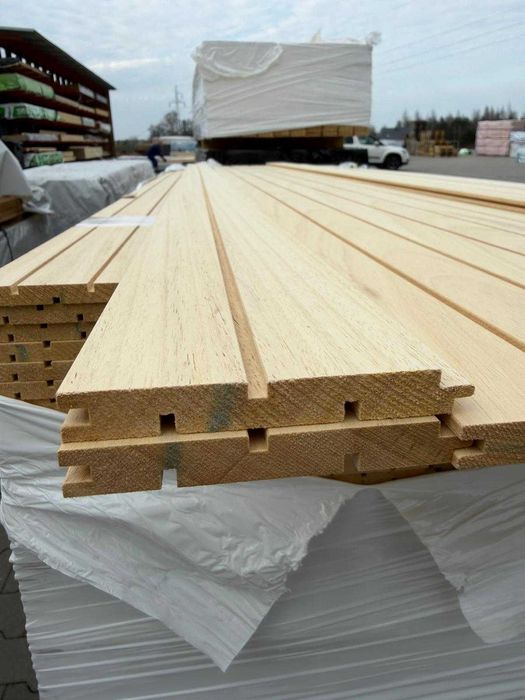 Deska do Sauny Abachi  12x95mm Lamelowa