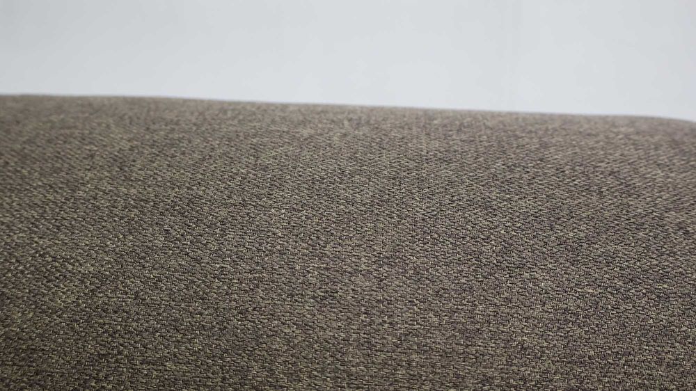 TCE DESIGN NAROŻNIK z funkcją spania PUFA rogówka sofa brązowa tkania
