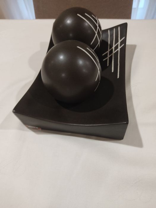 Centro de mesa em porcelana