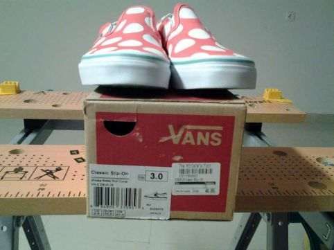 Ténis novos de criança Vans