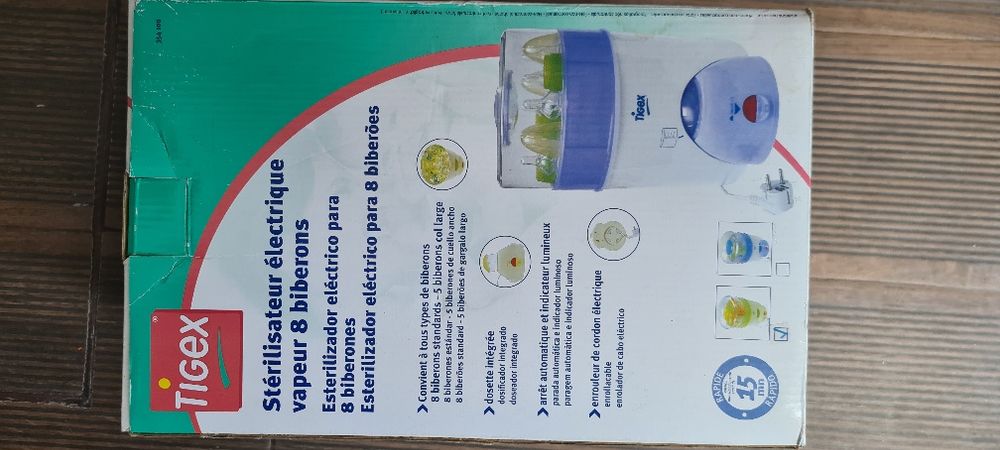 Esterilizador para 8 biberons