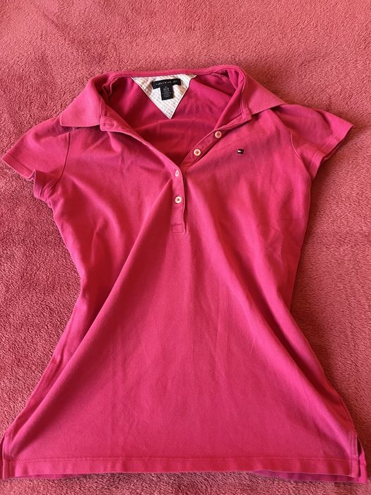 Рожева футболка томі Хілфігер
