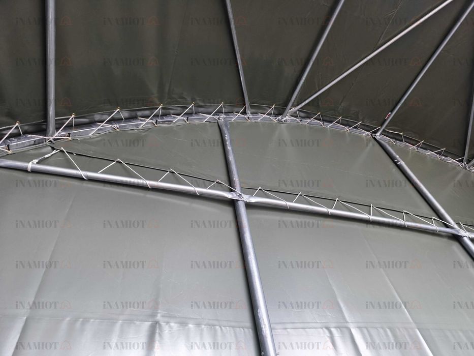 Hala łukowa zadaszanie kontenera dach 9x12 magazynowa namiotowa NOWE