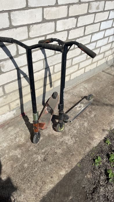 Трюковий самокат ціна за 2 штуки