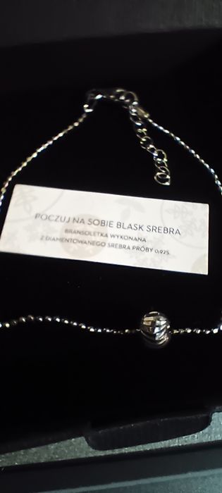 Srebrna bransoletka YES 0.925