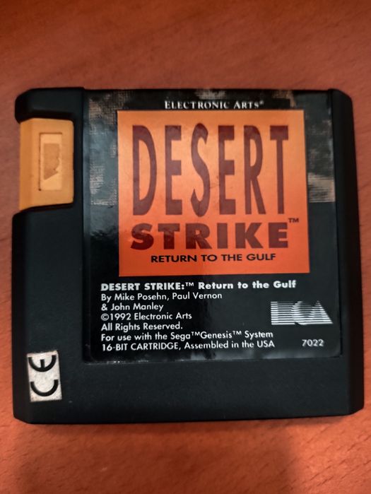 Desert Strike Sega Mega Drive