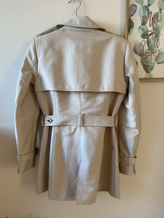 Płaszcz trencz Zara płaszczyk pasek