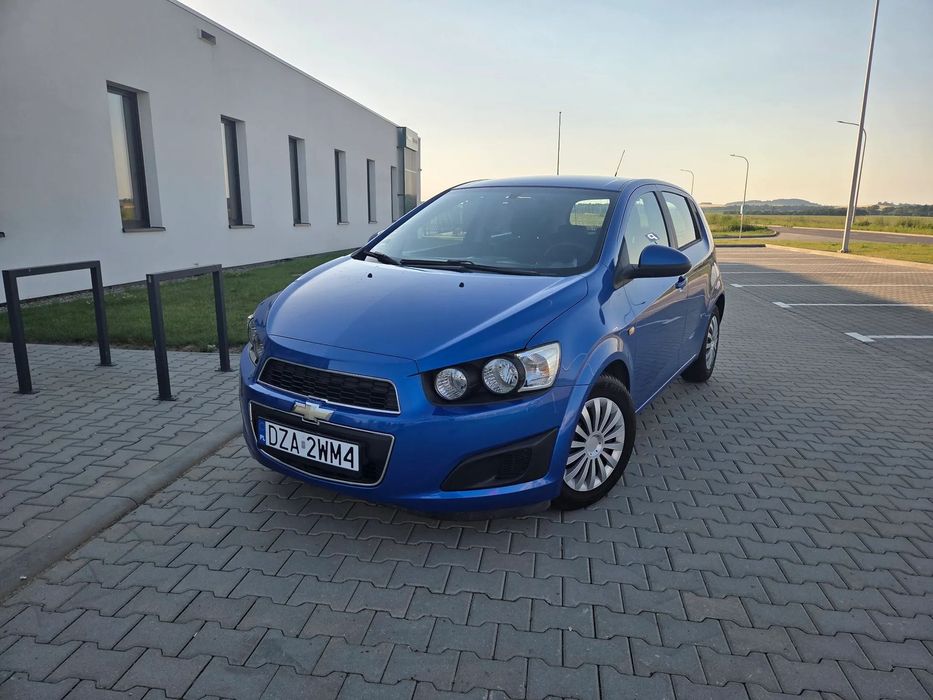 Chevrolet Aveo Zarejestrowany z Niemiec 1.4 16v Tempomat Grzane Fotele Klima Ładny