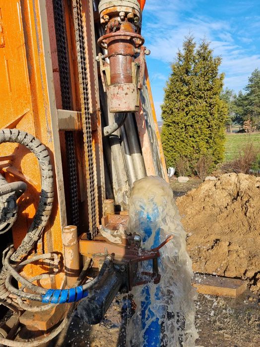 Studnie głębinowe, odwierty Sanniki, Topólno, Warka, Grójec, Góra Kal.