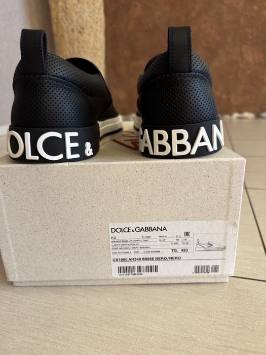 Dolce & Gabbana мужские слипоны лрферы онигинал