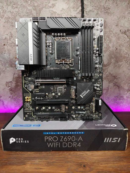 Материнська плата Msi Pro Z690-A Wifi DDR4 (LGA1700) 12-13-14 Покоління Intel