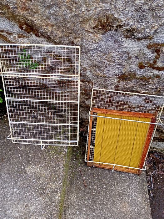 Estrator cesta adaptador mel cera mel