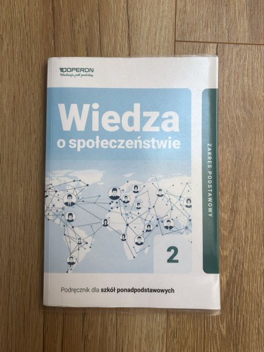 Wiedza o społeczeństwie 2 zakres podstawowy. Podręcznik dla szkól ponadpodstawowych.