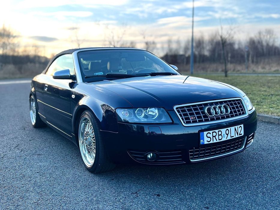 Audi A4 Cabrio Bezwypadkowe Audi A4 Cabrio B6 3.0 V6 220KM