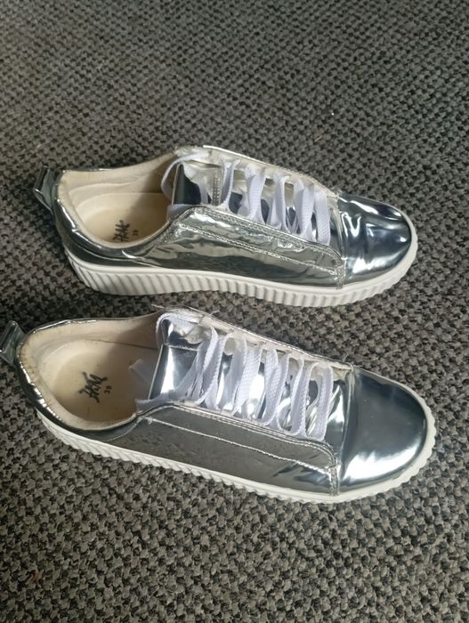 Buty damskie trampki sneakersy chrom r. 39