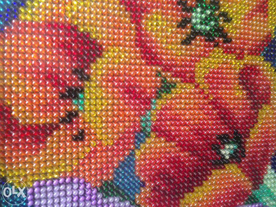 Вишивка бісером 'Польові квіти'