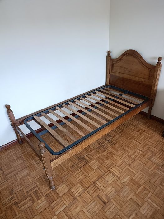 Cama Solteiro com Colchão