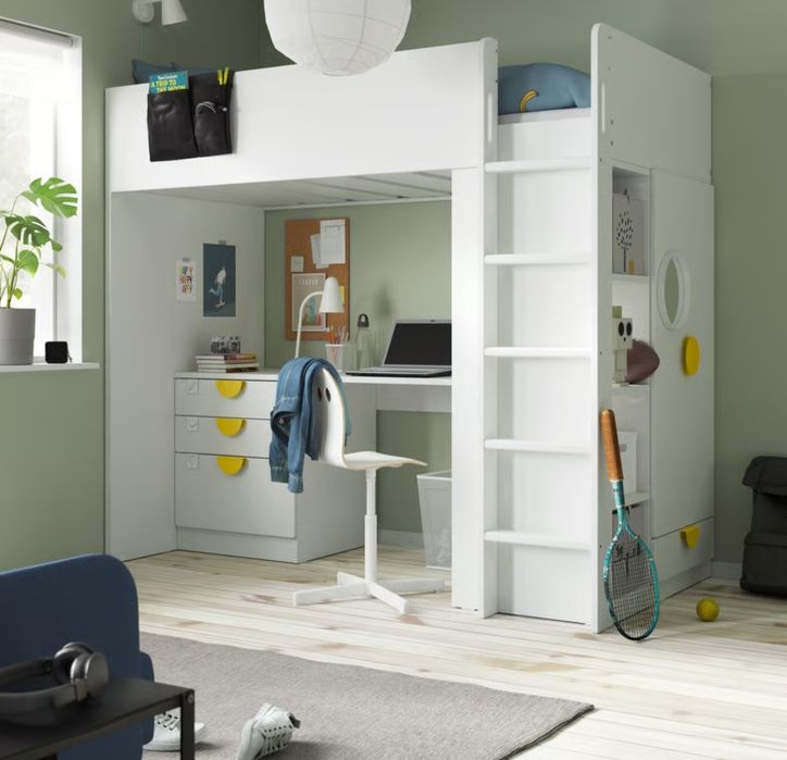 Łóżko piętrowe ikea