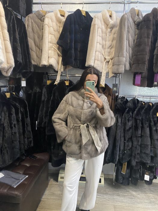 Норковая шуба