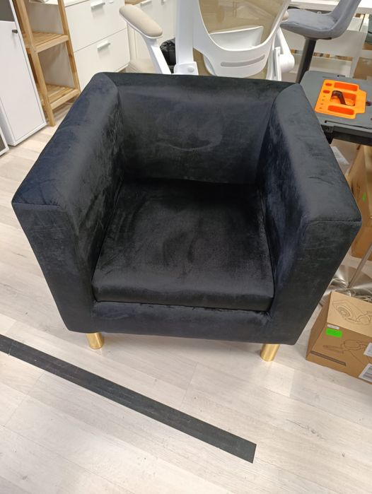 Fotele klubowe velwet