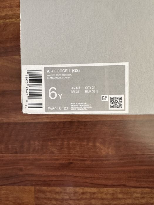 Nike Air Force 1 – Nowe, Oryginalne Buty, Faktura | Sklep | r. 38,5