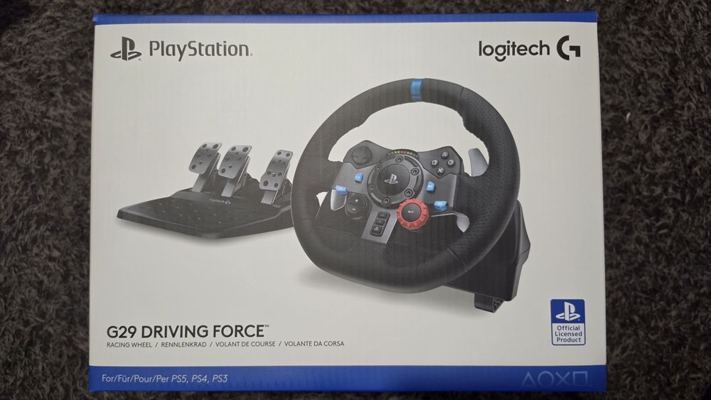 Volante Logitech G29+Pedais+Shifter